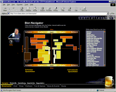 Abb. 2.1: Bier-Navigator auf beerculture.com