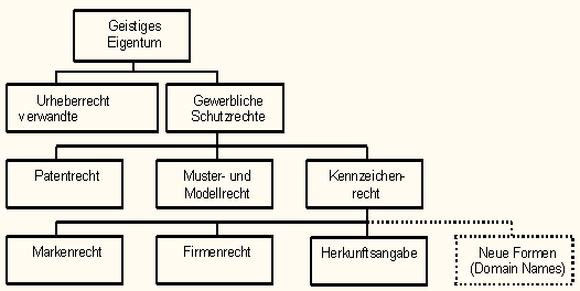 Abbildung 1: Das Schutzrechtsystem in der Schweiz