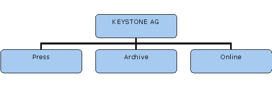 Abbildung 1: Organisation der KEYSTONE.