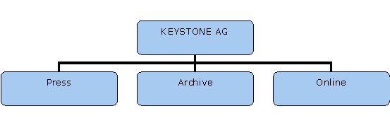 Abbildung 1: Organisation der KEYSTONE. Abbildung 1: Organisation der KEYSTONE.