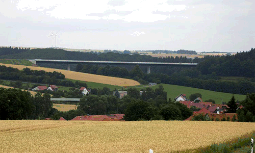 Abbilung 5: Steinbachtalbrücke im Bundesland Thüringen (D)