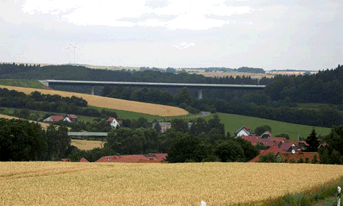 Abbilung 5: Steinbachtalbrücke im Bundesland Thüringen (D) Abbilung 5: Steinbachtalbrücke im Bundesland Thüringen (D)