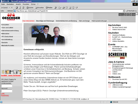 Abbildung 1: Pioniergeist: Vater Peter Oeschger und Sohn Patrick Oeschger Abbildung 1: Pioniergeist: Vater Peter Oeschger und Sohn Patrick Oeschger