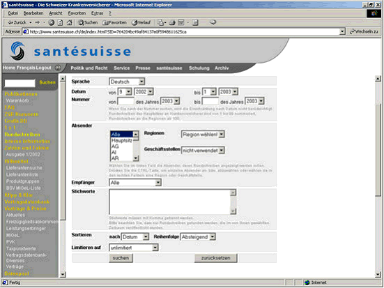 Abb. 2: Elektronisches Archiv