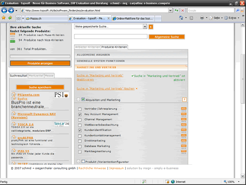 Abb. 2: Software-Evaluation Abb. 2: Software-Evaluation