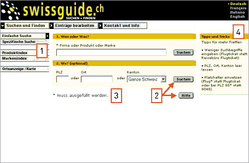 Abb. 7.2: Einfache Suche nachher.