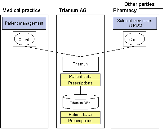 Fig. 3.1: Integration in the Triamun solution